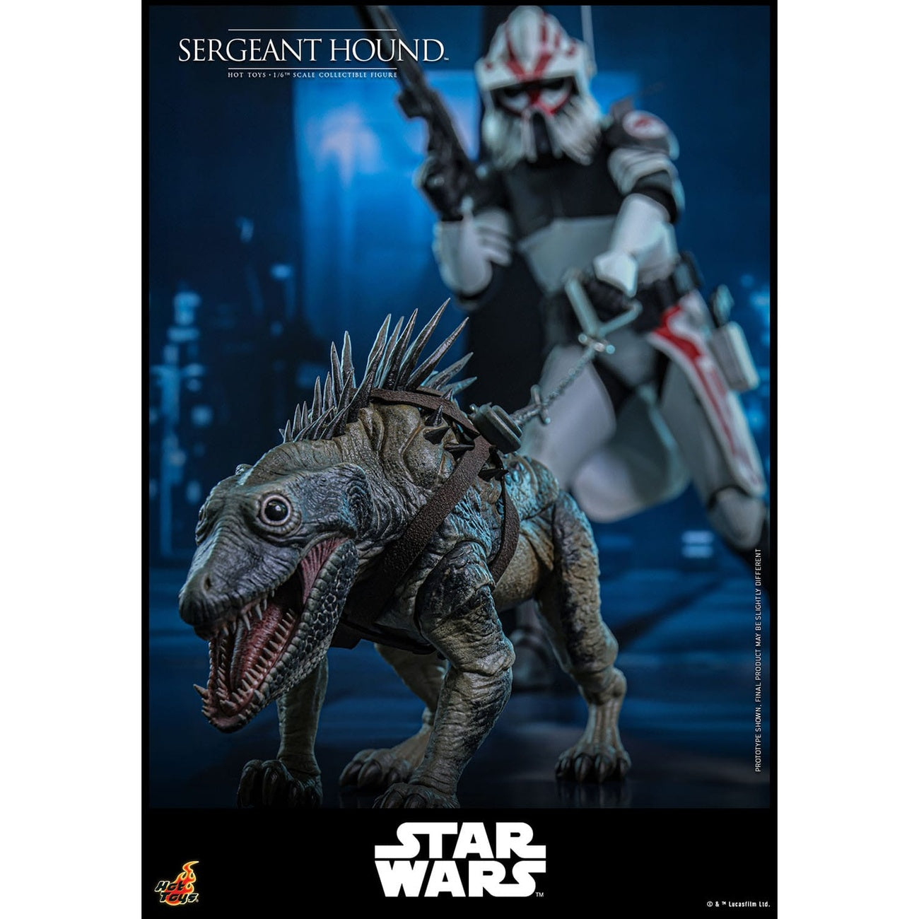 Product image Star Wars: The Clone Wars - Sergeant Hound 1:6 Scale Action Figure