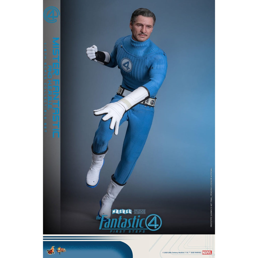 Zdjęcie produktu Fantastyczna Czwórka – Mister Fantastic i H.E.R.B.I.E. zestaw figurek akcji Masterpiece 1:6