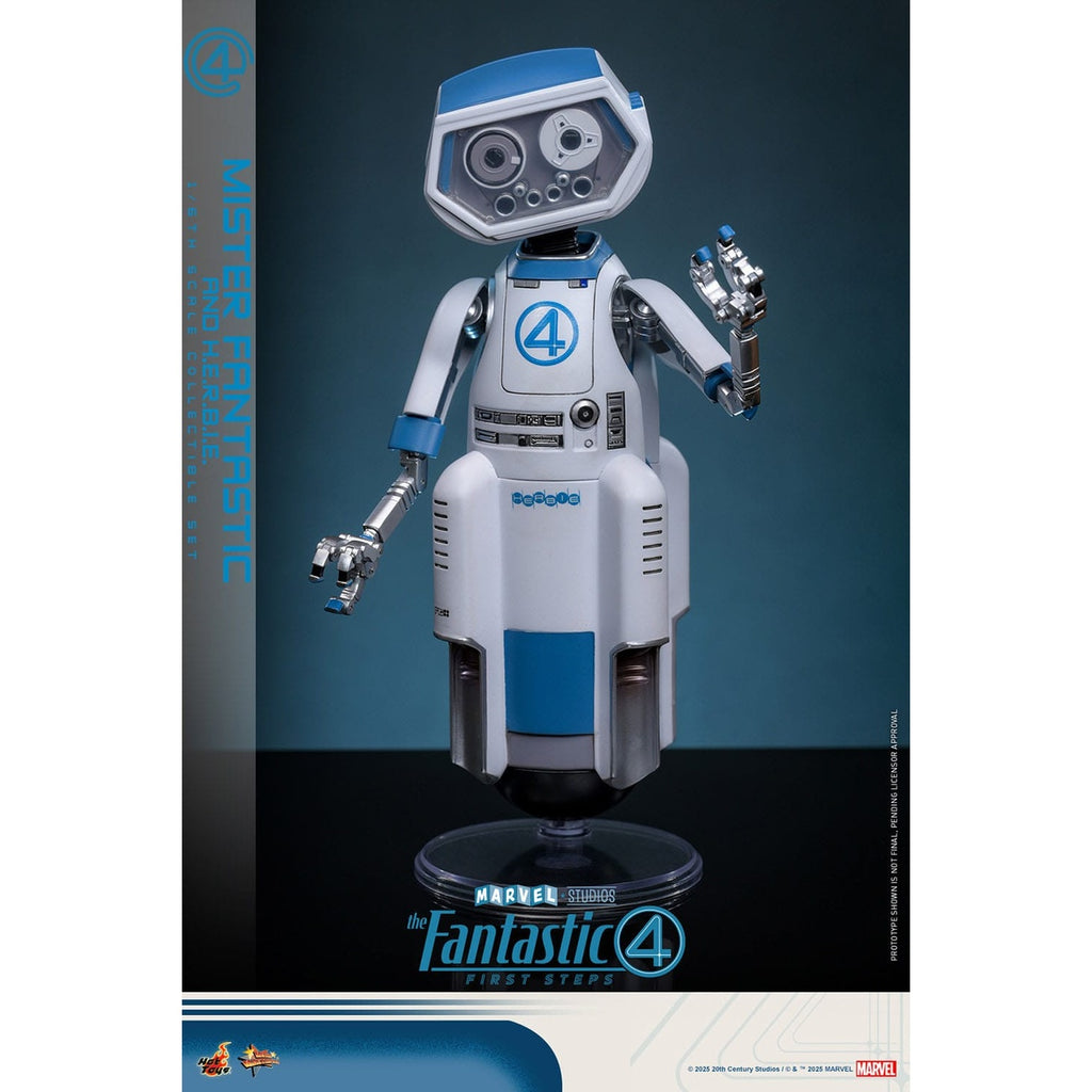 Zdjęcie produktu Fantastyczna Czwórka – Mister Fantastic i H.E.R.B.I.E. zestaw figurek akcji Masterpiece 1:6