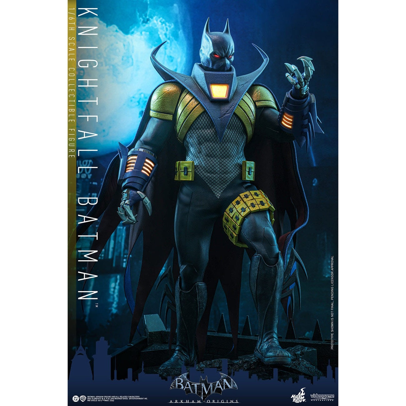 Zdjęcie produktu Batman: Arkham Origins – figurka akcji Knightfall Batman Masterpiece 1:6