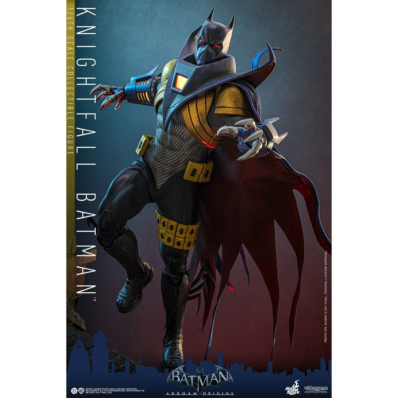 Zdjęcie produktu Batman: Arkham Origins – figurka akcji Knightfall Batman Masterpiece 1:6