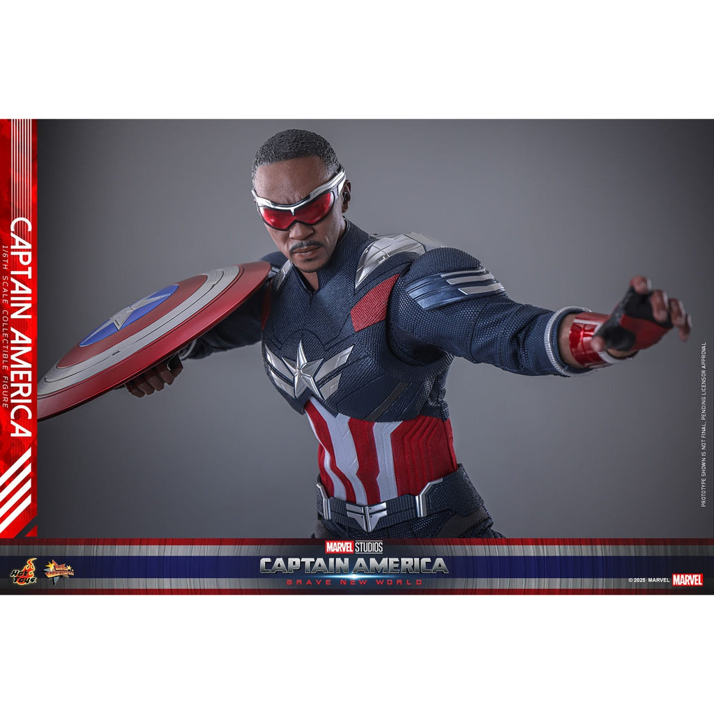 Zdjęcie produktu Captain America: Brave New World – Figurka akcji Captain America Masterpiece 1:6