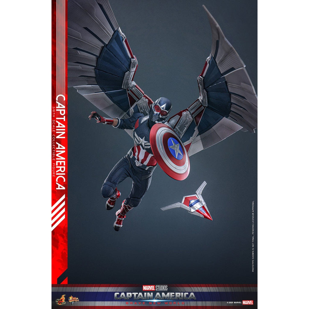 Zdjęcie produktu Captain America: Brave New World – Figurka akcji Captain America Masterpiece 1:6