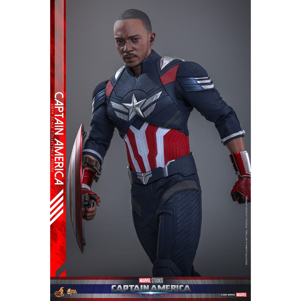 Zdjęcie produktu Captain America: Brave New World – Figurka akcji Captain America Masterpiece 1:6