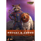 Zdjęcie produktu Guardians of the Galaxy – figurki akcji Rocket & Cosmo Masterpiece 1:6