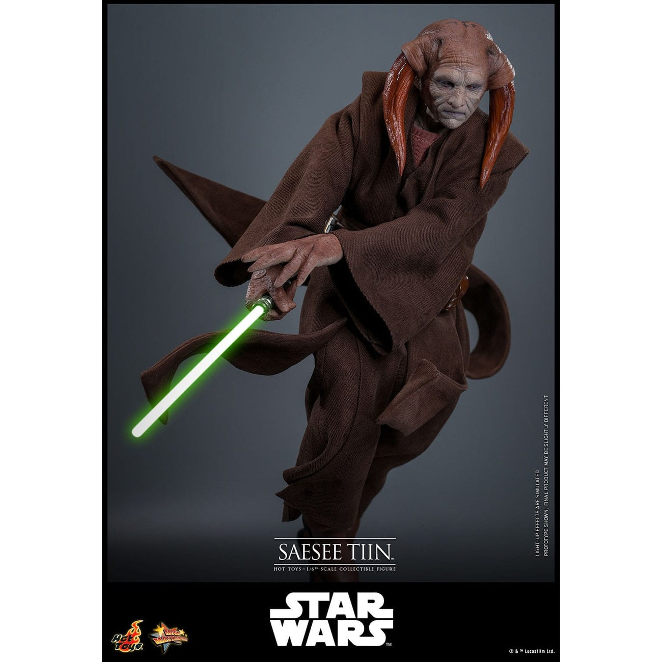Zdjęcie produktu Star Wars Epizod III: Zemsta Sithów – Saesee Tiin figurka kolekcjonerska Masterpiece 1:6