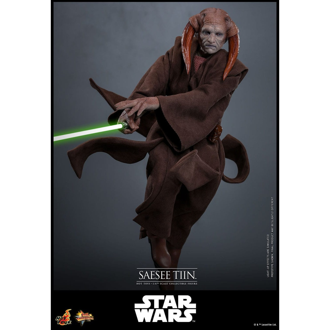 Zdjęcie produktu Star Wars Epizod III: Zemsta Sithów – Saesee Tiin figurka kolekcjonerska Masterpiece 1:6
