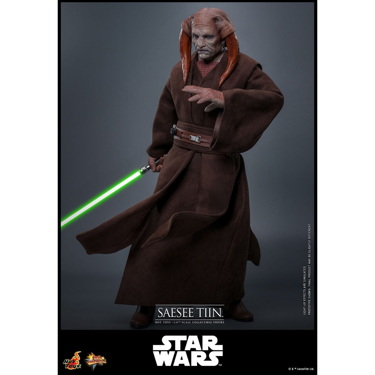 Zdjęcie produktu Star Wars Epizod III: Zemsta Sithów – Saesee Tiin figurka kolekcjonerska Masterpiece 1:6