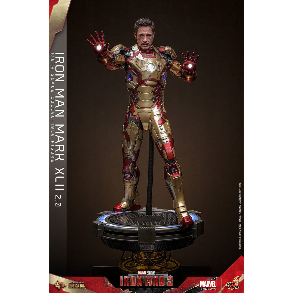 Zdjęcie produktu Iron Man 3 – Figurka akcji Diecast Masterpiece Iron Man Mark XLII 1:6 Deluxe