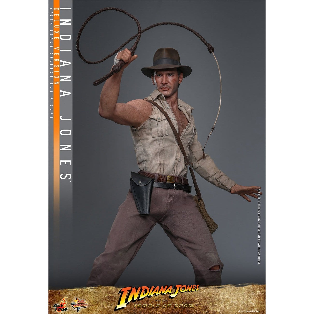 Zdjęcie produktu Indiana Jones figurka kolekcjonerska Masterpiece 1:6 Deluxe – Indiana Jones