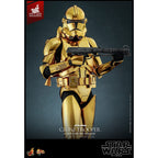 Zdjęcie produktu Star Wars – figurka akcji Clone Trooper 1:6 Gold Chrome Version Exclusive
