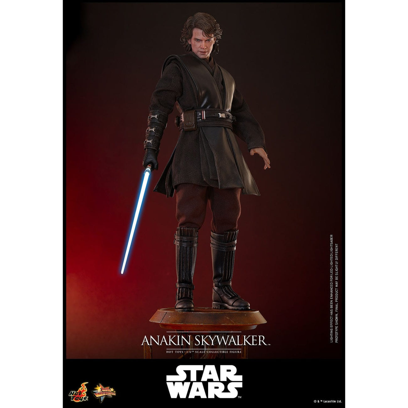 Zdjęcie produktu Star Wars: Epizod III – Zemsta Sithów – Anakin Skywalker figurka kolekcjonerska Masterpiece 1:6