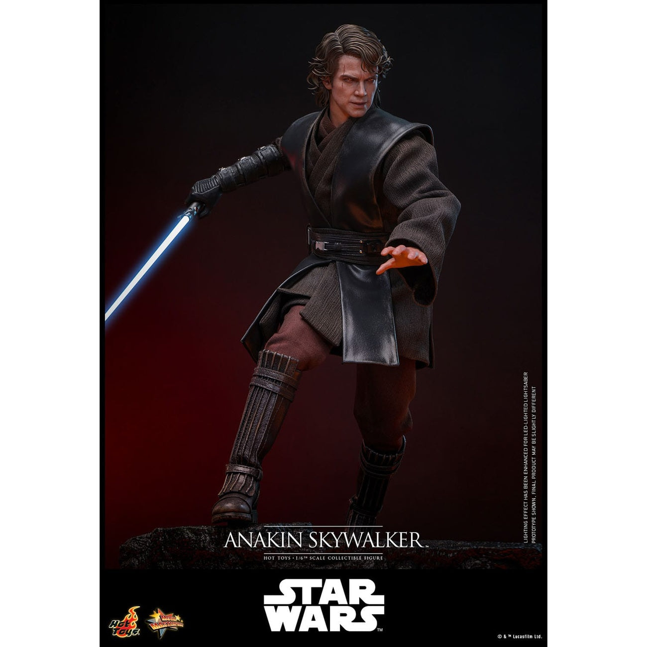 Zdjęcie produktu Star Wars: Epizod III – Zemsta Sithów – Anakin Skywalker figurka kolekcjonerska Masterpiece 1:6