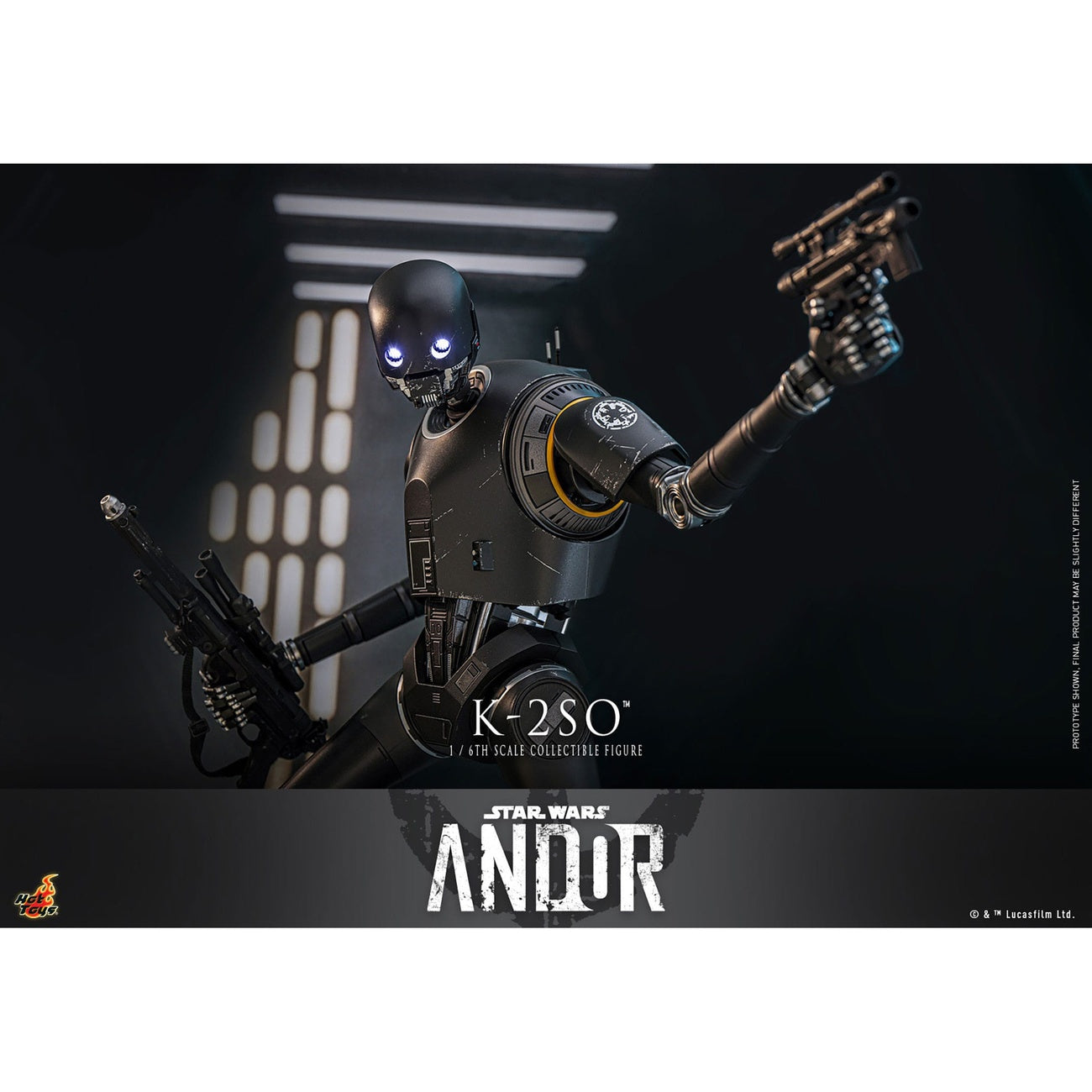 Zdjęcie produktu Star Wars: Andor – Figurka akcji K-2SO w skali 1:6