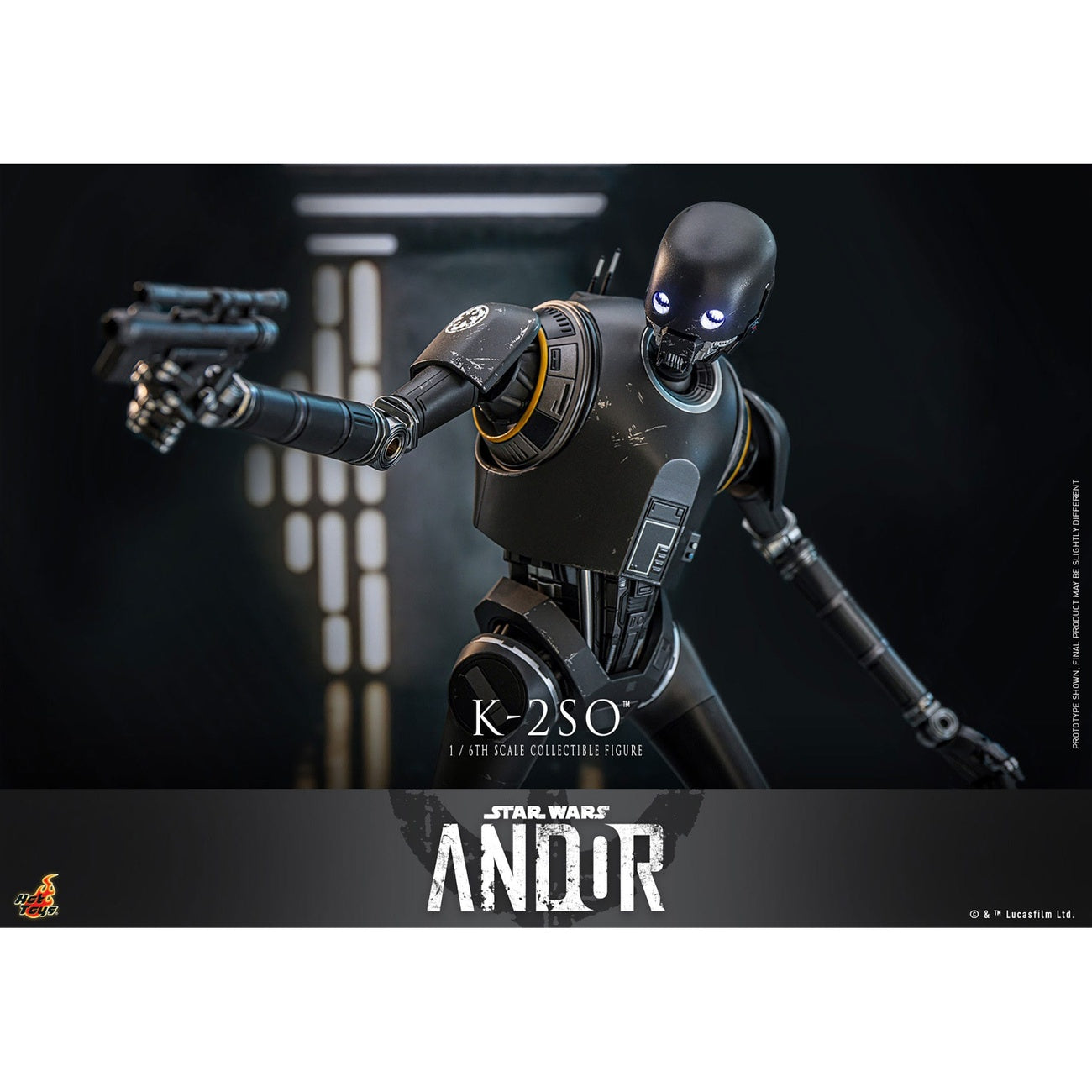 Zdjęcie produktu Star Wars: Andor – Figurka akcji K-2SO w skali 1:6