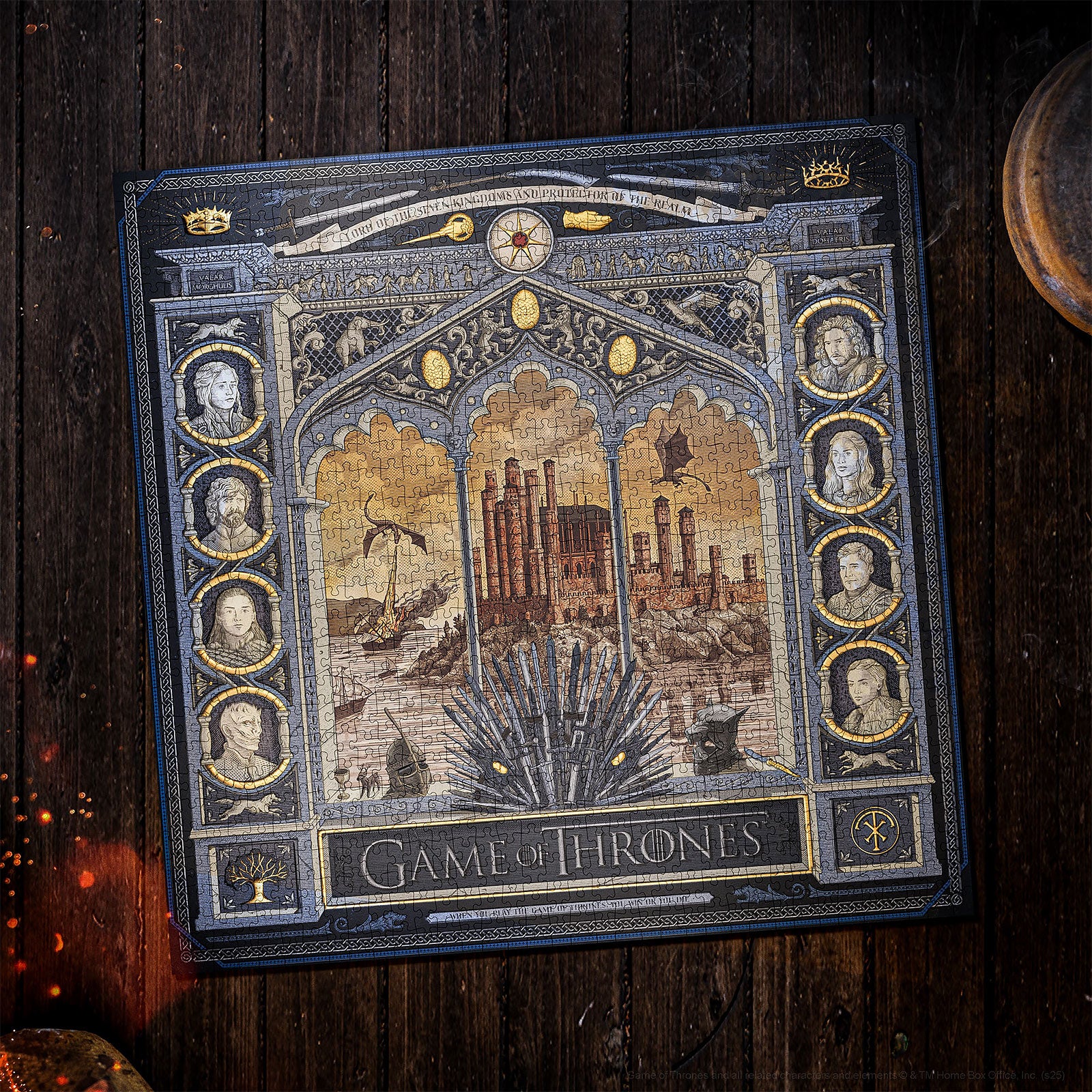 Zdjęcie produktu Game of Thrones - Wielowymiarowe Puzzle Siedem Królestw
