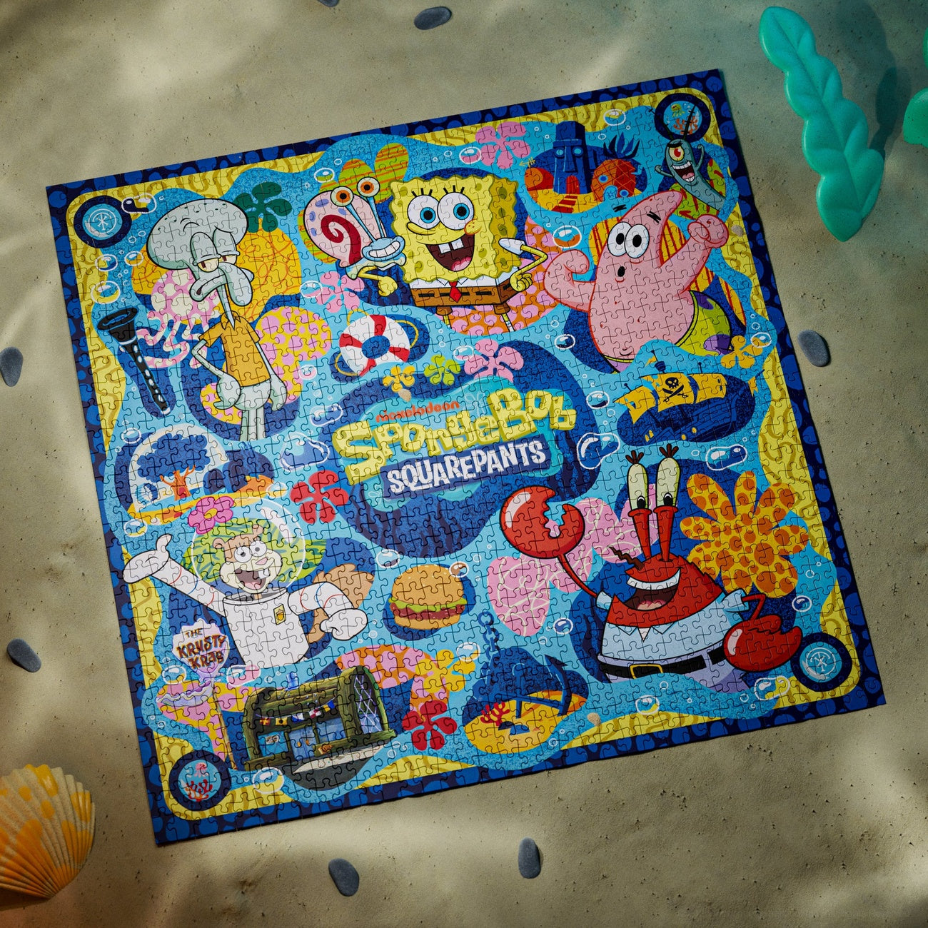 Zdjęcie produktu SpongeBob – wielowymiarowe puzzle Allstars