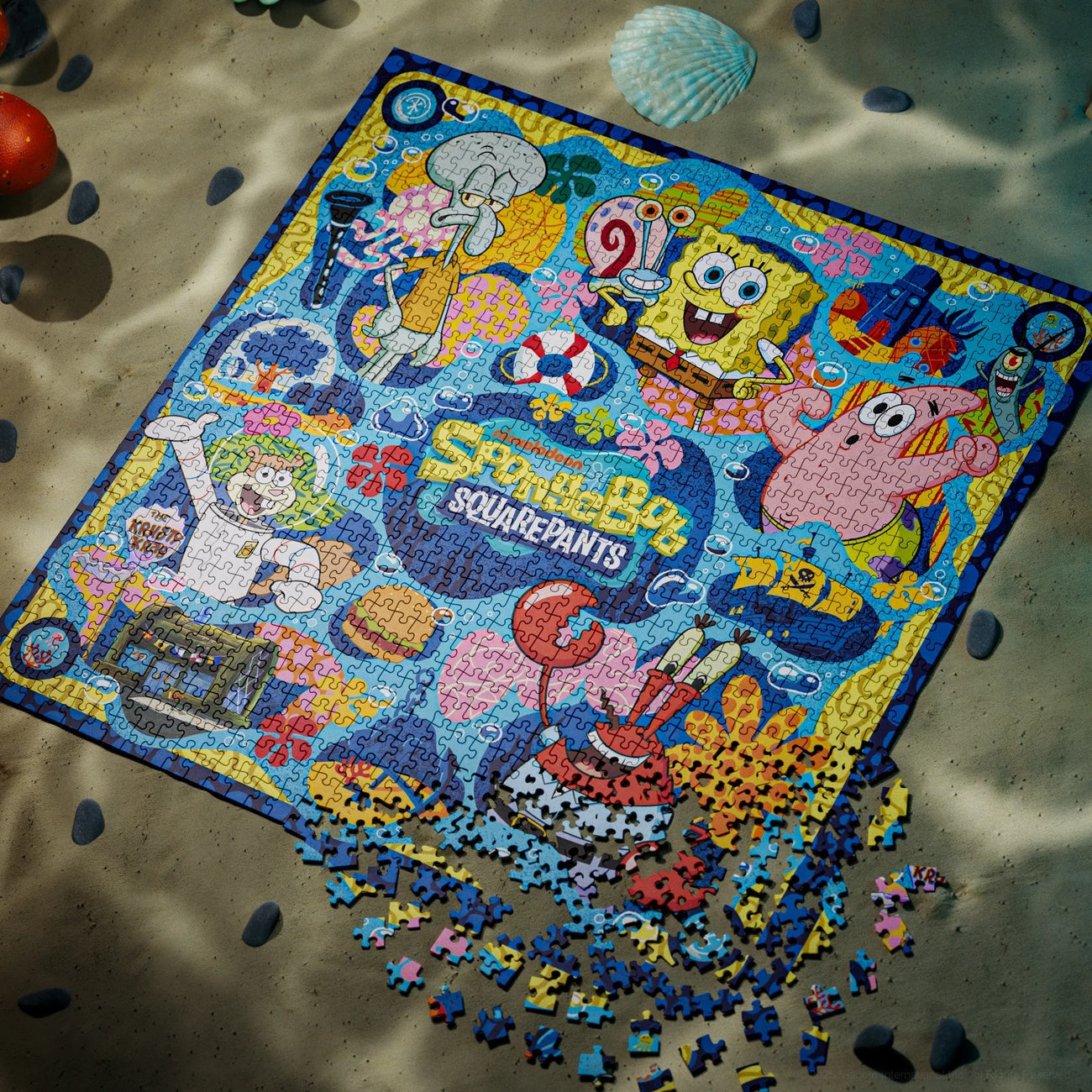 Zdjęcie produktu SpongeBob – wielowymiarowe puzzle Allstars