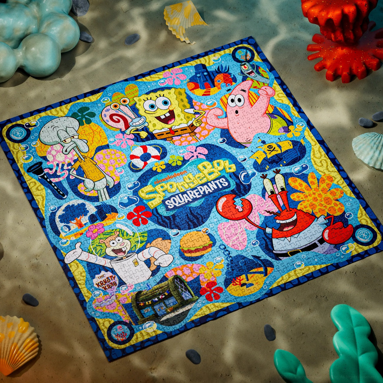 Zdjęcie produktu SpongeBob – wielowymiarowe puzzle Allstars