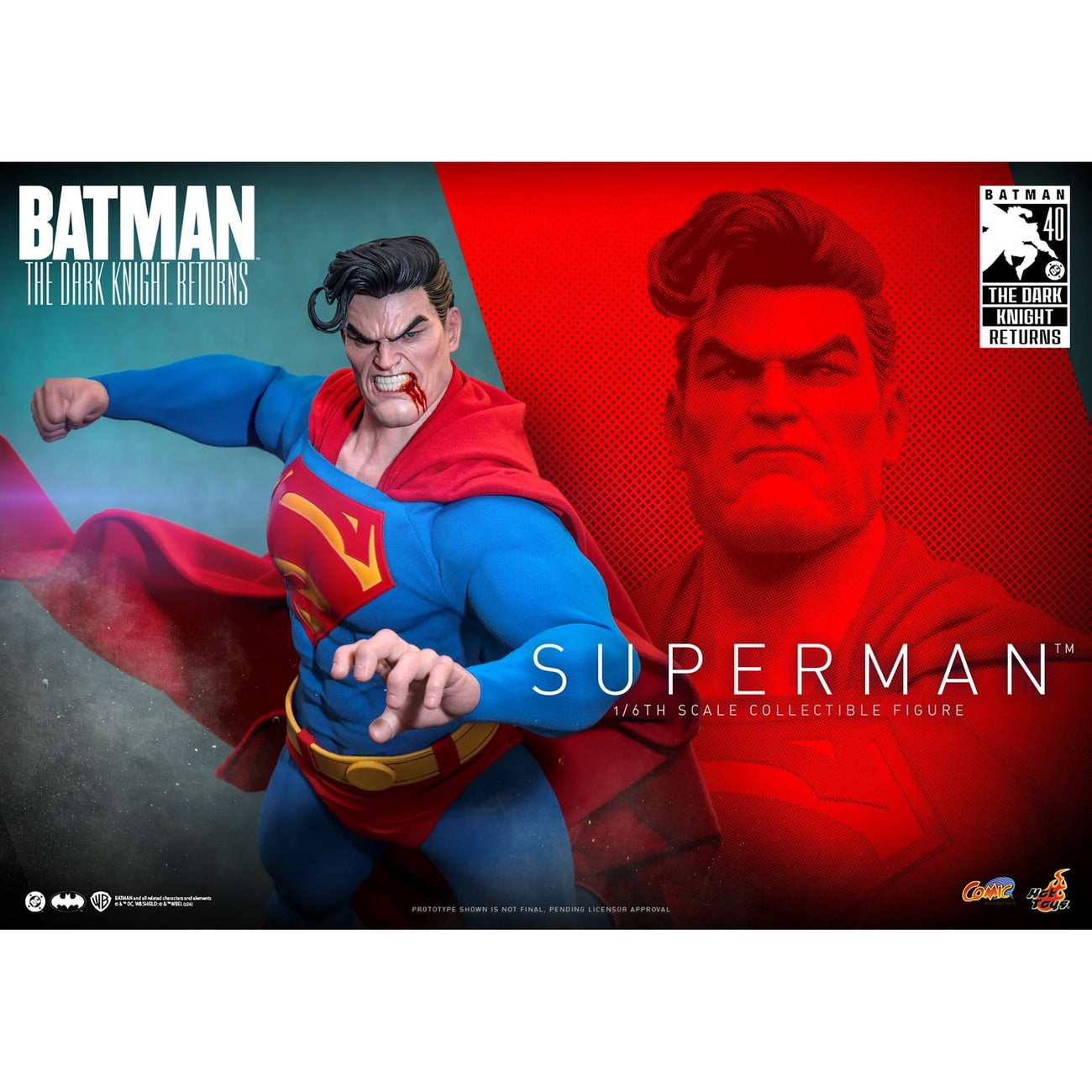 Zdjęcie produktu Batman: The Dark Knight Returns - Superman figurka kolekcjonerska Masterpiece 1:6
