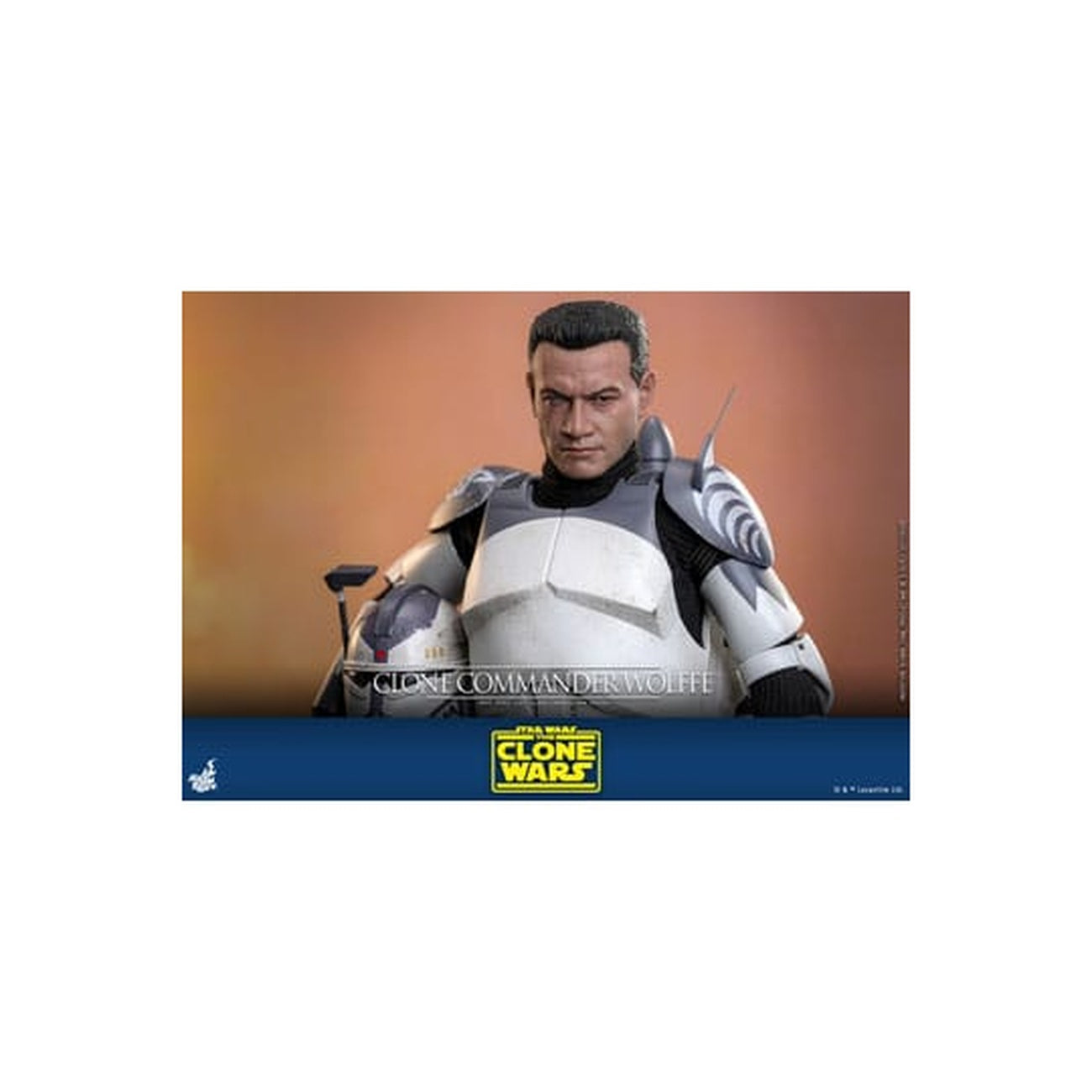 Zdjęcie produktu Star Wars: The Clone Wars – figurka akcji Clone Commander Wolffe w skali 1:6