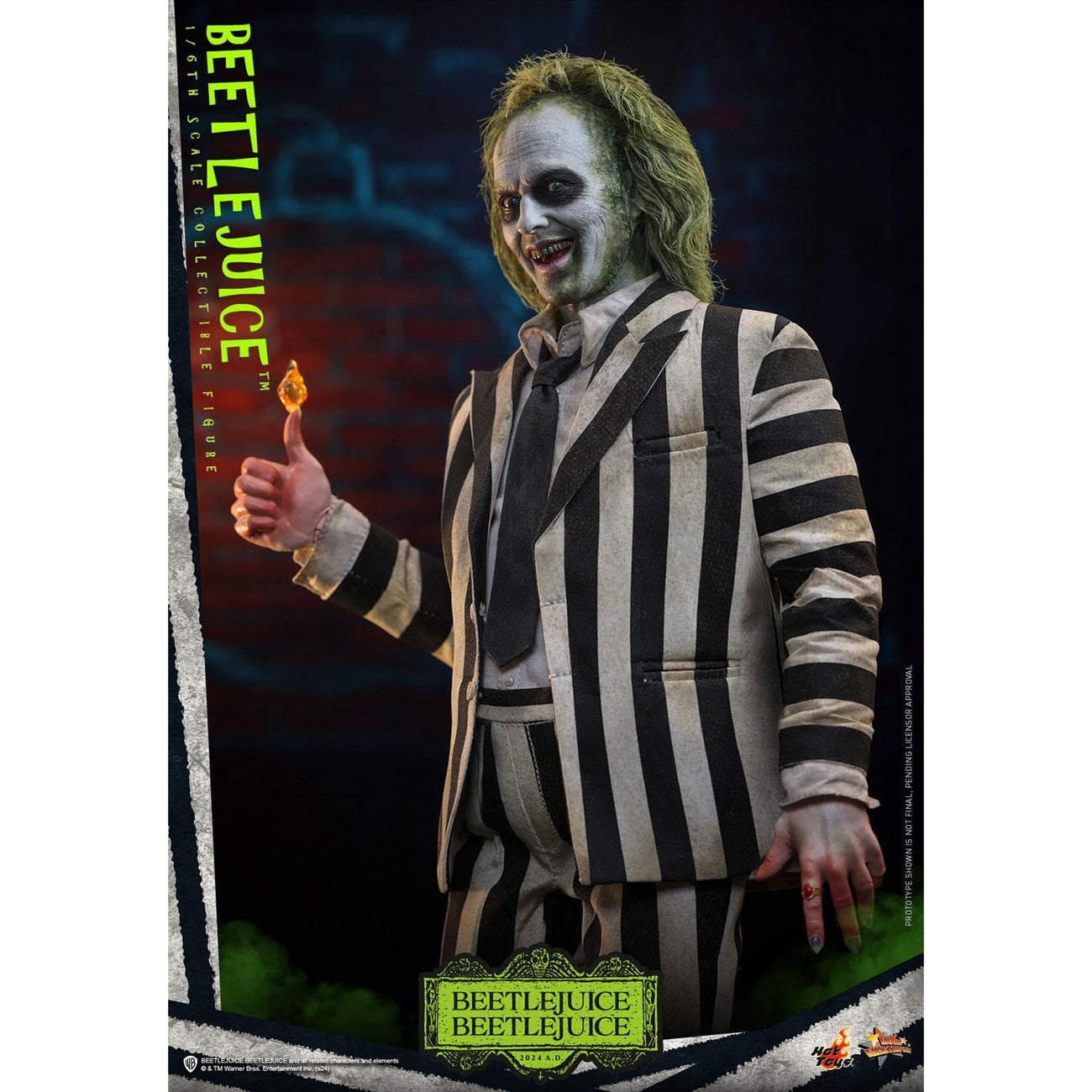 Zdjęcie produktu Beetlejuice figurka akcji Masterpiece 1:6 - Beetlejuice
