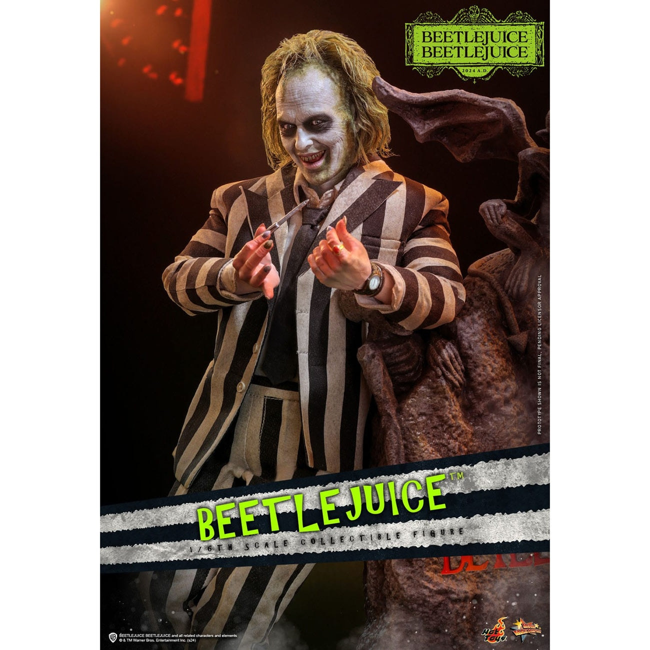 Zdjęcie produktu Beetlejuice figurka akcji Masterpiece 1:6 - Beetlejuice