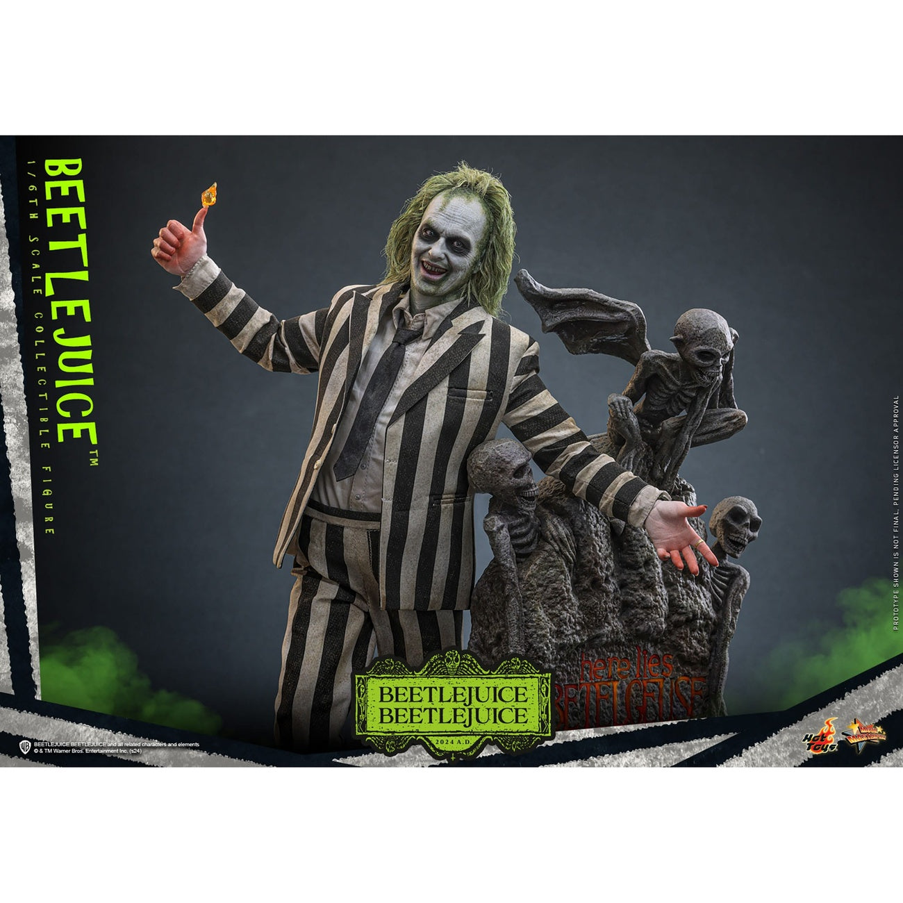Zdjęcie produktu Beetlejuice figurka akcji Masterpiece 1:6 - Beetlejuice