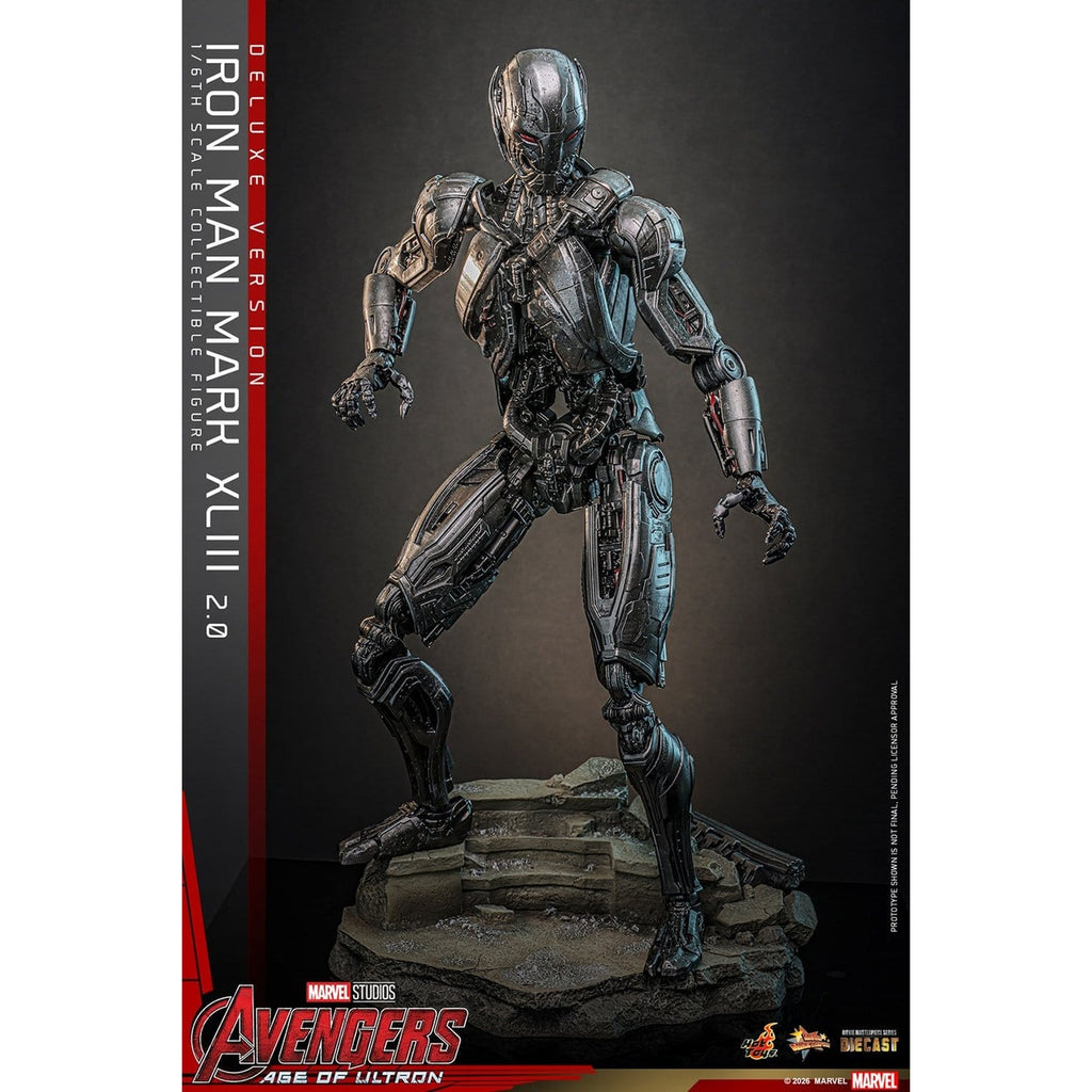 Zdjęcie produktu Avengers: Czas Ultrona – Iron Man Mark XLIII figurka kolekcjonerska Masterpiece 1:6 Wersja Deluxe