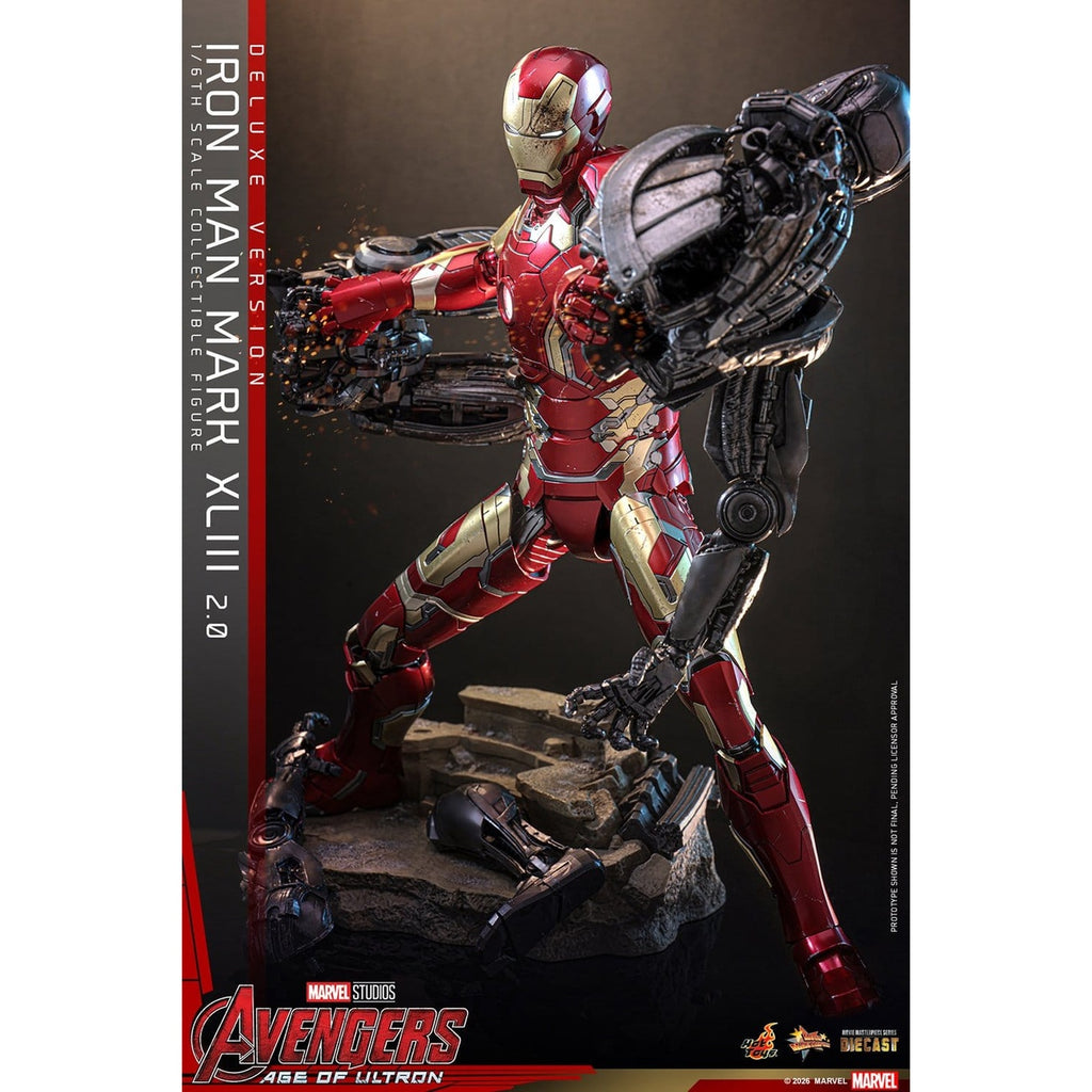 Zdjęcie produktu Avengers: Czas Ultrona – Iron Man Mark XLIII figurka kolekcjonerska Masterpiece 1:6 Wersja Deluxe