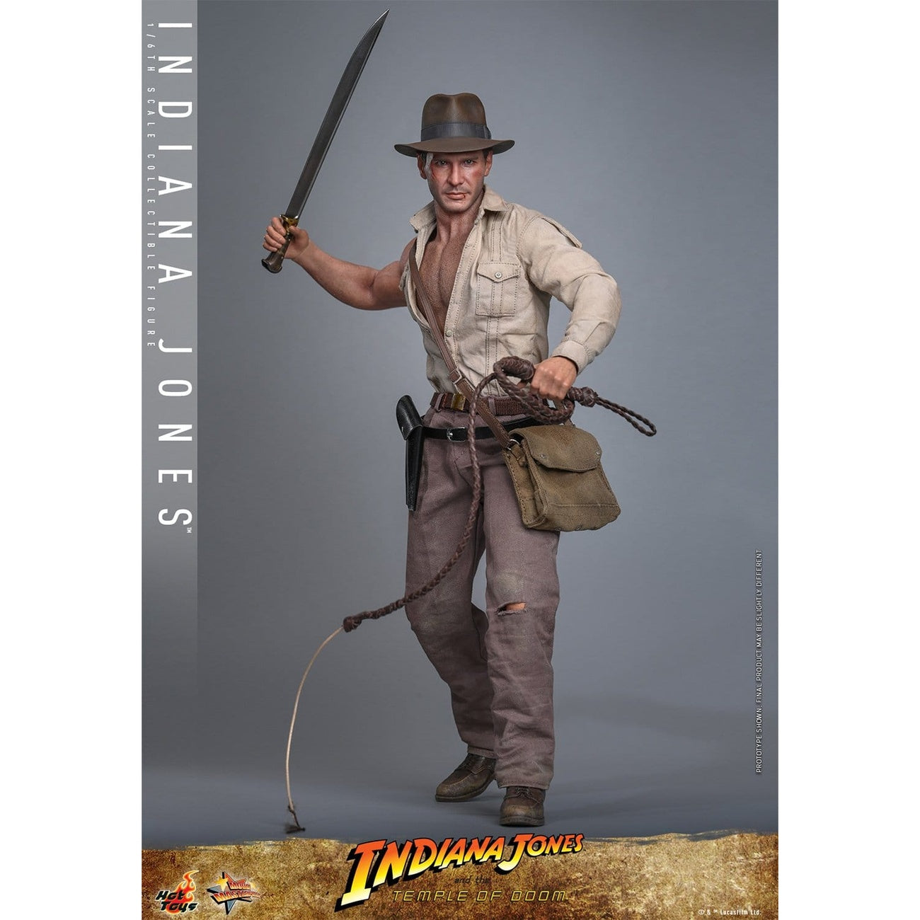 Zdjęcie produktu Indiana Jones Figurka akcji Masterpiece 1:6 - Indiana Jones