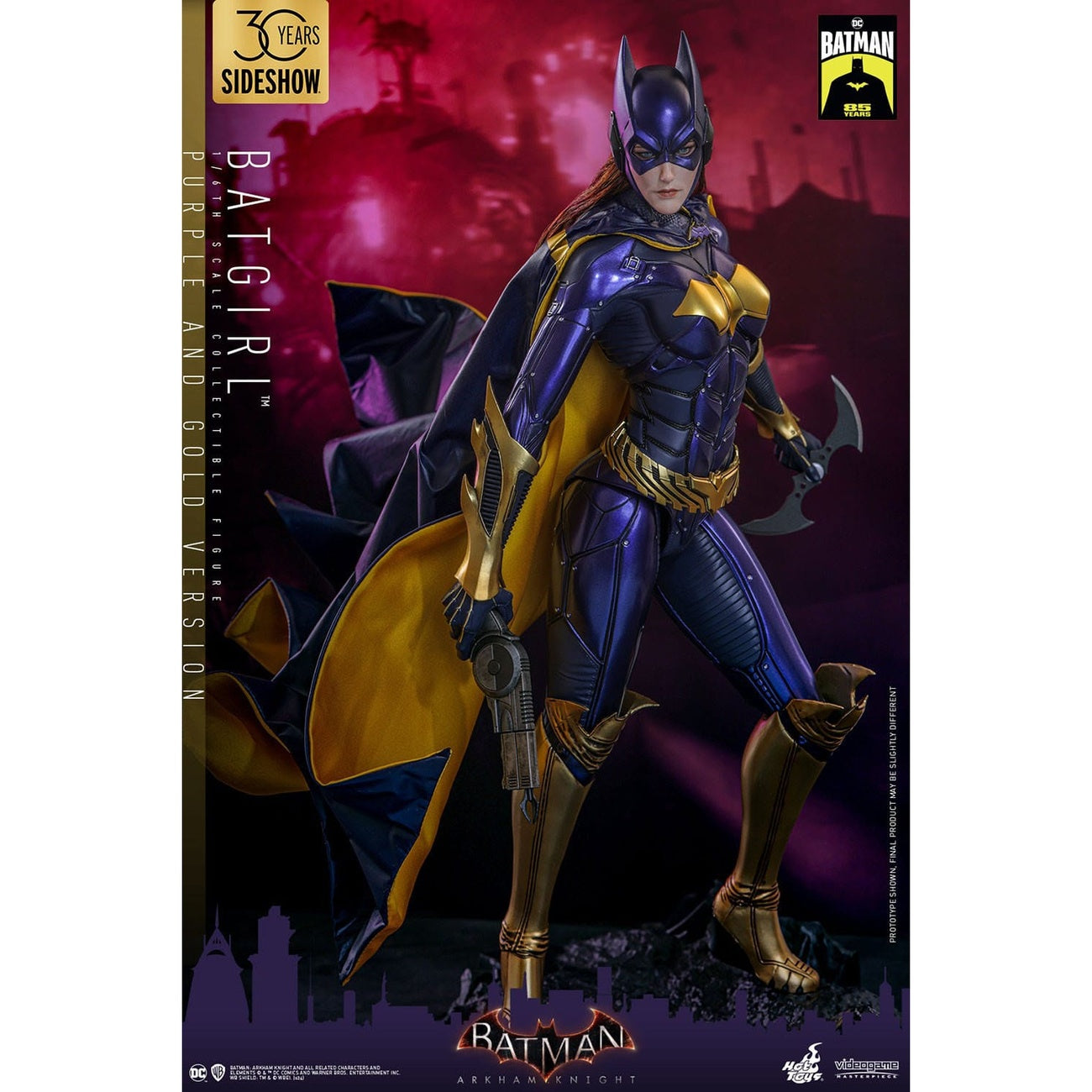 Zdjęcie produktu Batman: Arkham Knight – Figurka akcji Batgirl Masterpiece 1:6 Purple and Gold Version Exclusive