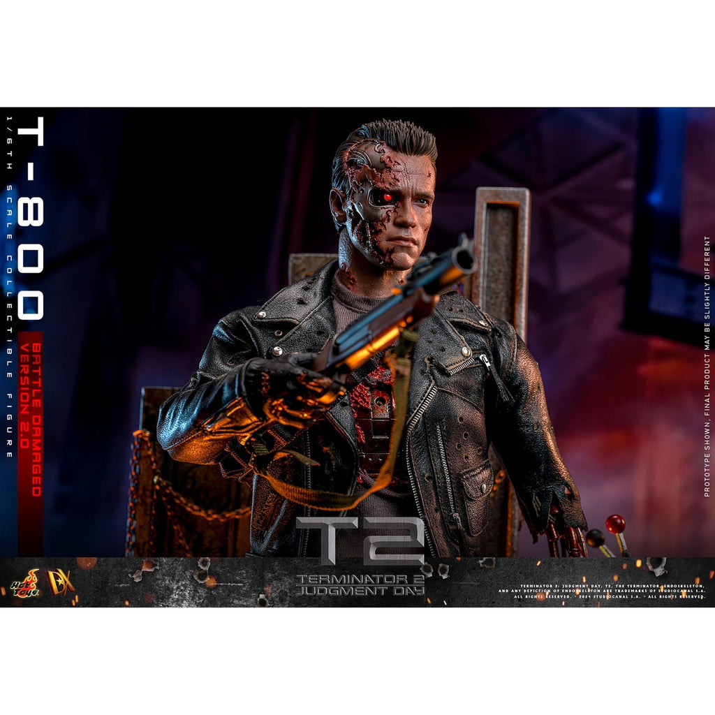 Zdjęcie produktu T-800 figurka akcji Masterpiece 1:6 Battle Damaged Version 2.0 - Terminator 2