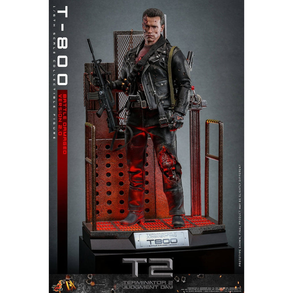 Zdjęcie produktu T-800 figurka akcji Masterpiece 1:6 Battle Damaged Version 2.0 - Terminator 2
