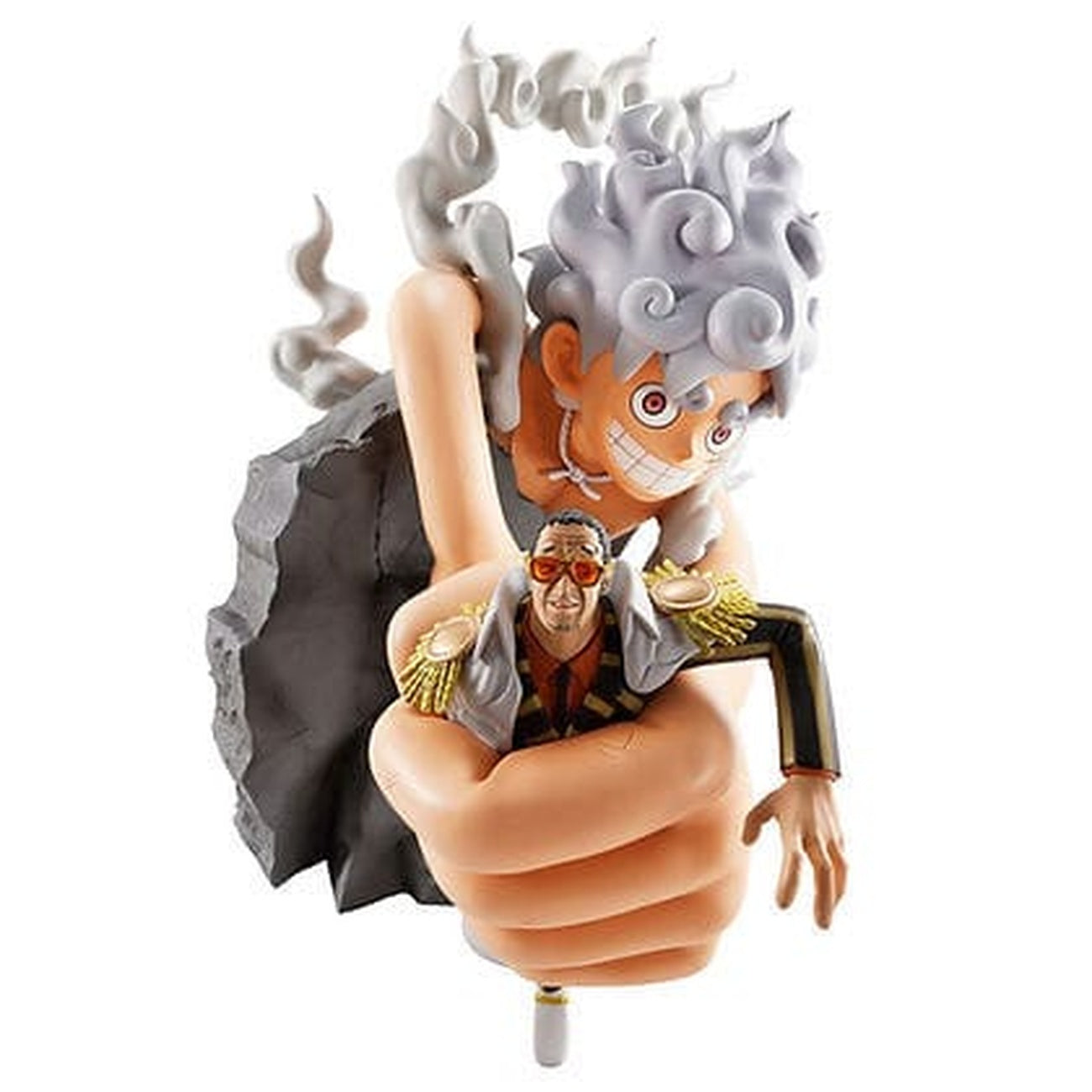 Zdjęcie produktu One Piece - Figurka Ichibansho Monkey D. Luffy Gear 5 i Borsalino