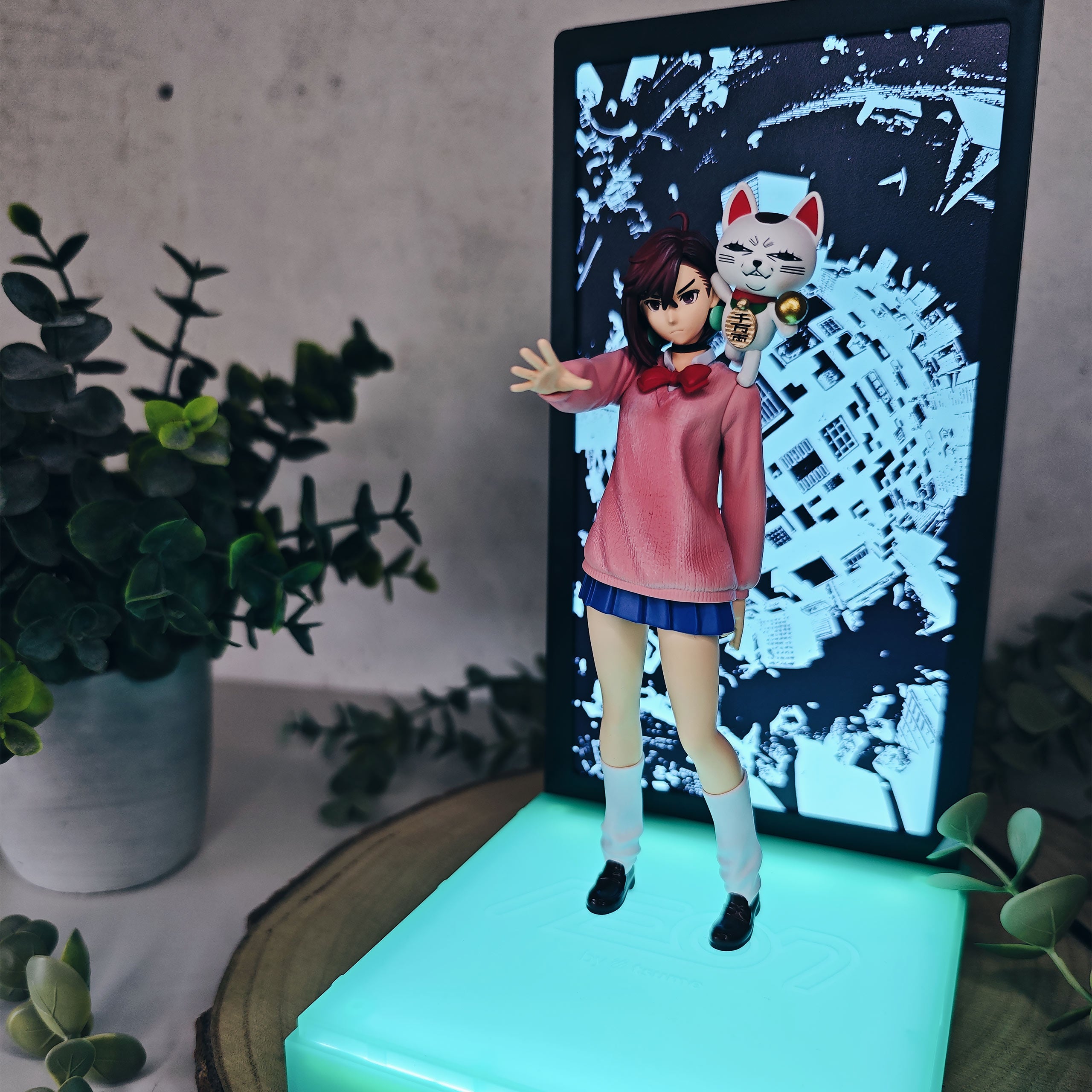 Zdjęcie produktu Dandadan - Figurka Momo Neon 1:9
