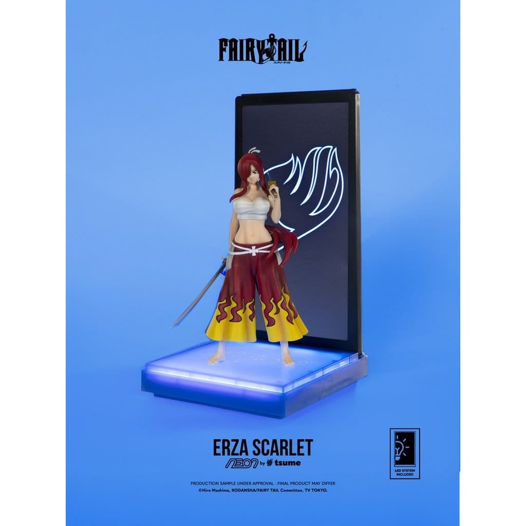 Zdjęcie produktu Fairy Tail – Figurka Neon Erza Scarlet 1:9
