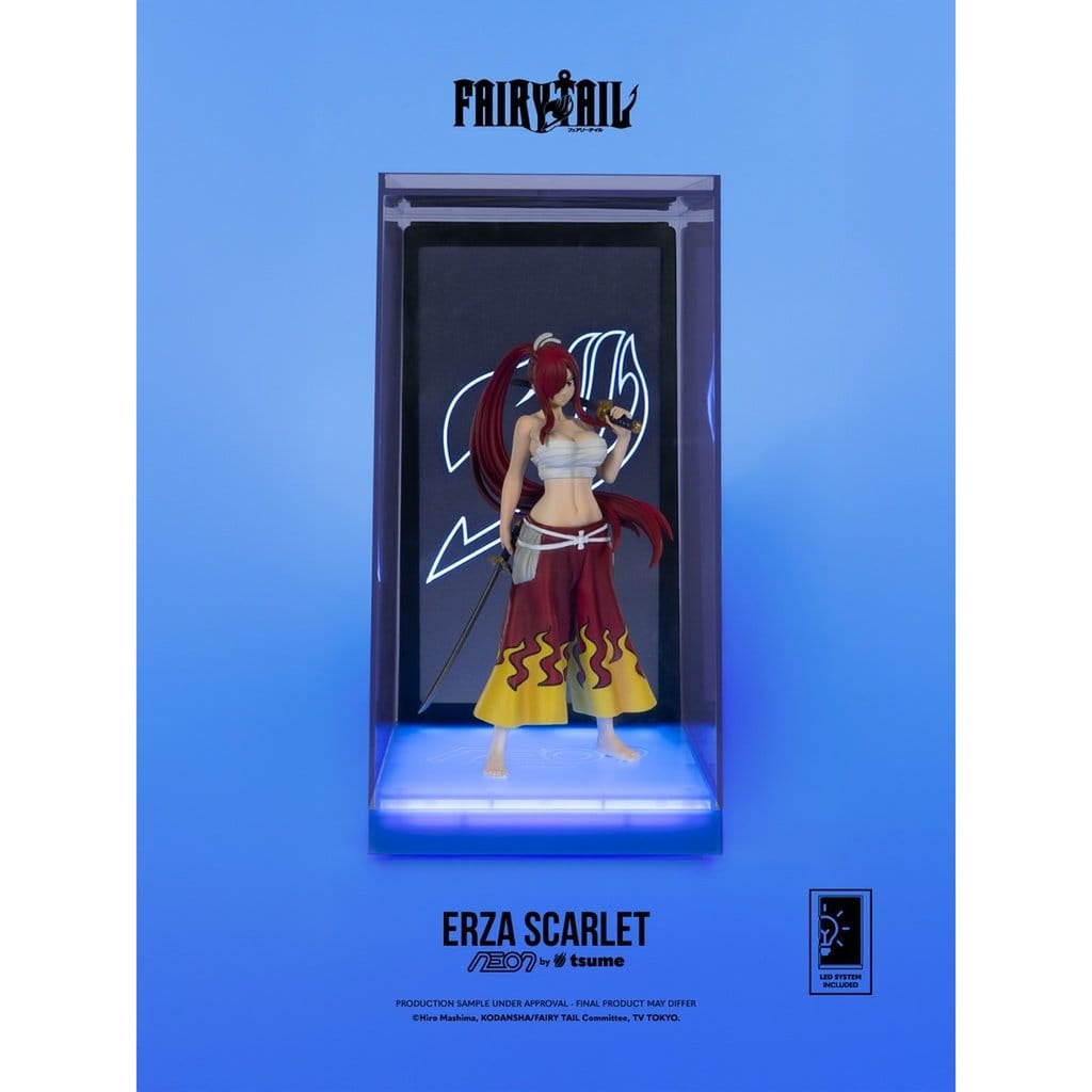 Zdjęcie produktu Fairy Tail – Figurka Neon Erza Scarlet 1:9