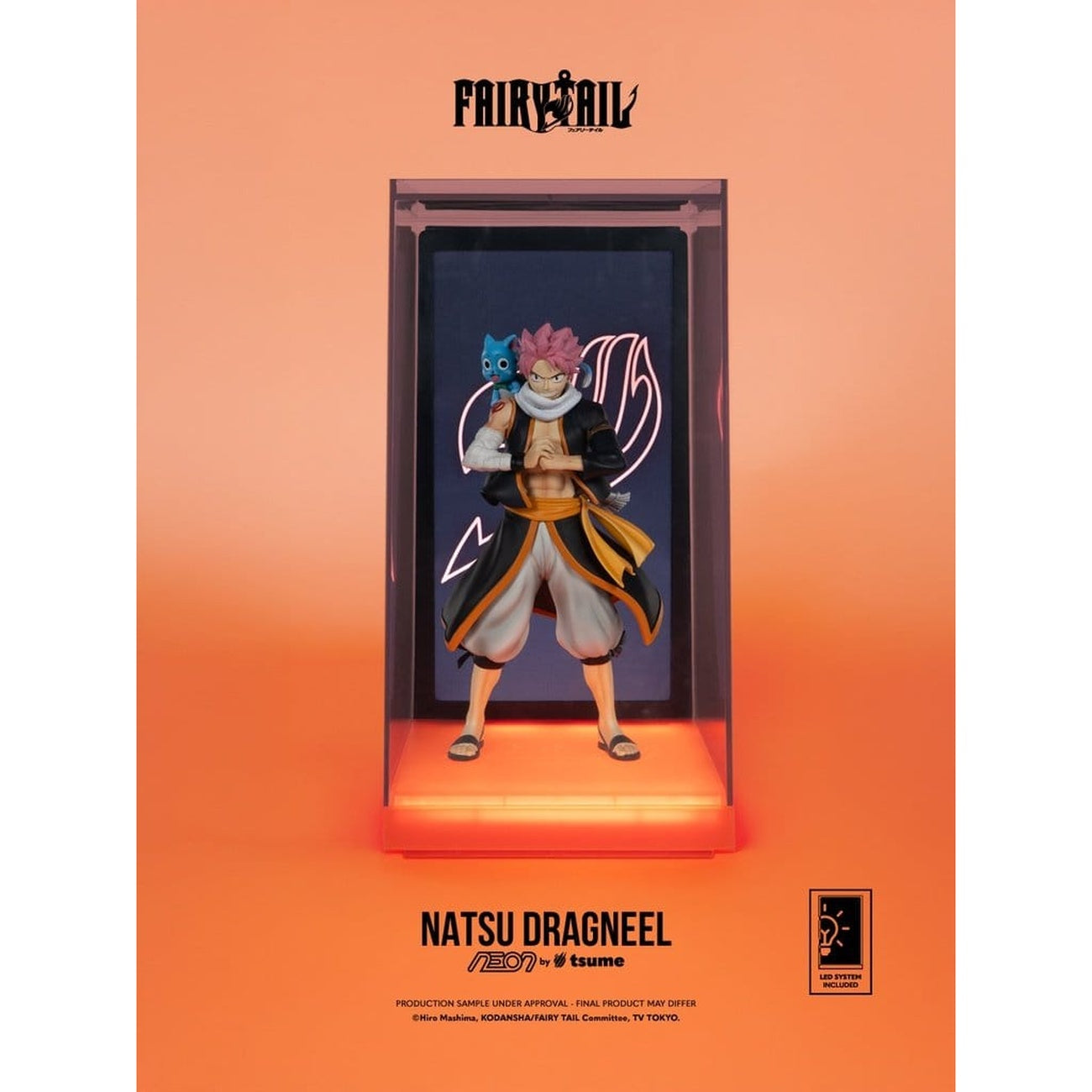 Zdjęcie produktu Fairy Tail - Figurka Neon Natsu Dragneel 1:9