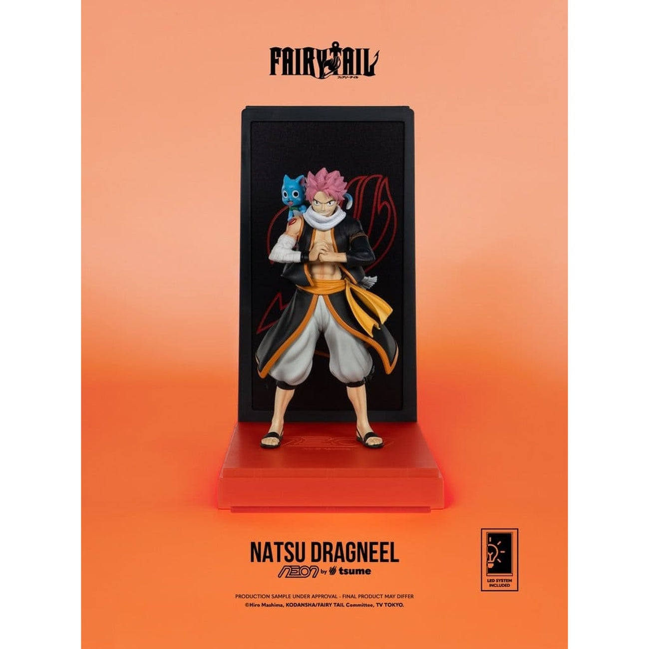 Zdjęcie produktu Fairy Tail - Figurka Neon Natsu Dragneel 1:9