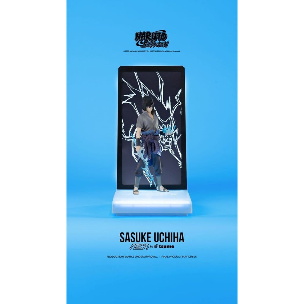 Zdjęcie produktu Naruto – Figurka Neon Sasuke Uchiha 1:9
