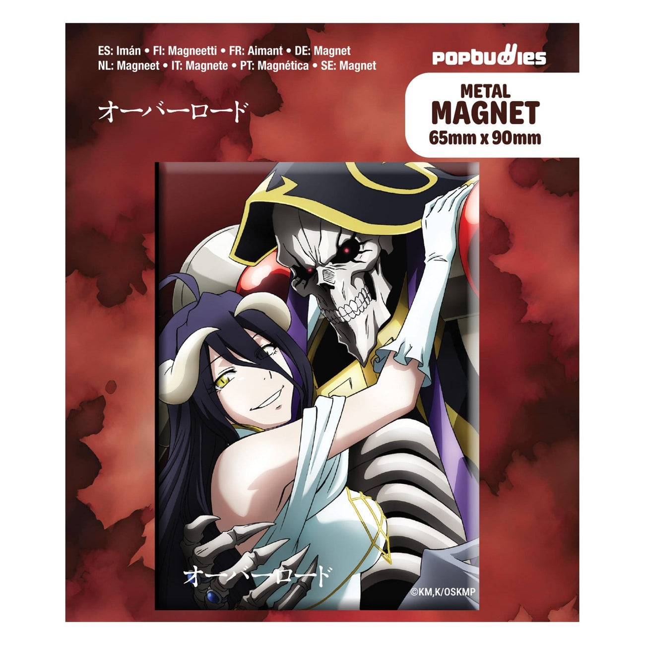 Zdjęcie produktu Overlord – magnes Albedo i Ainz
