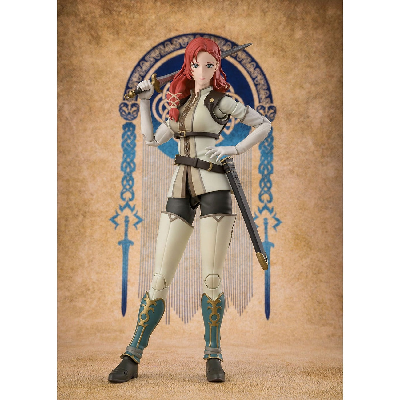 Product image The Lord of the Rings: The War of the Rohirrim – Hera Shieldmaiden of Rohan S.H. Figuarts Action Figure