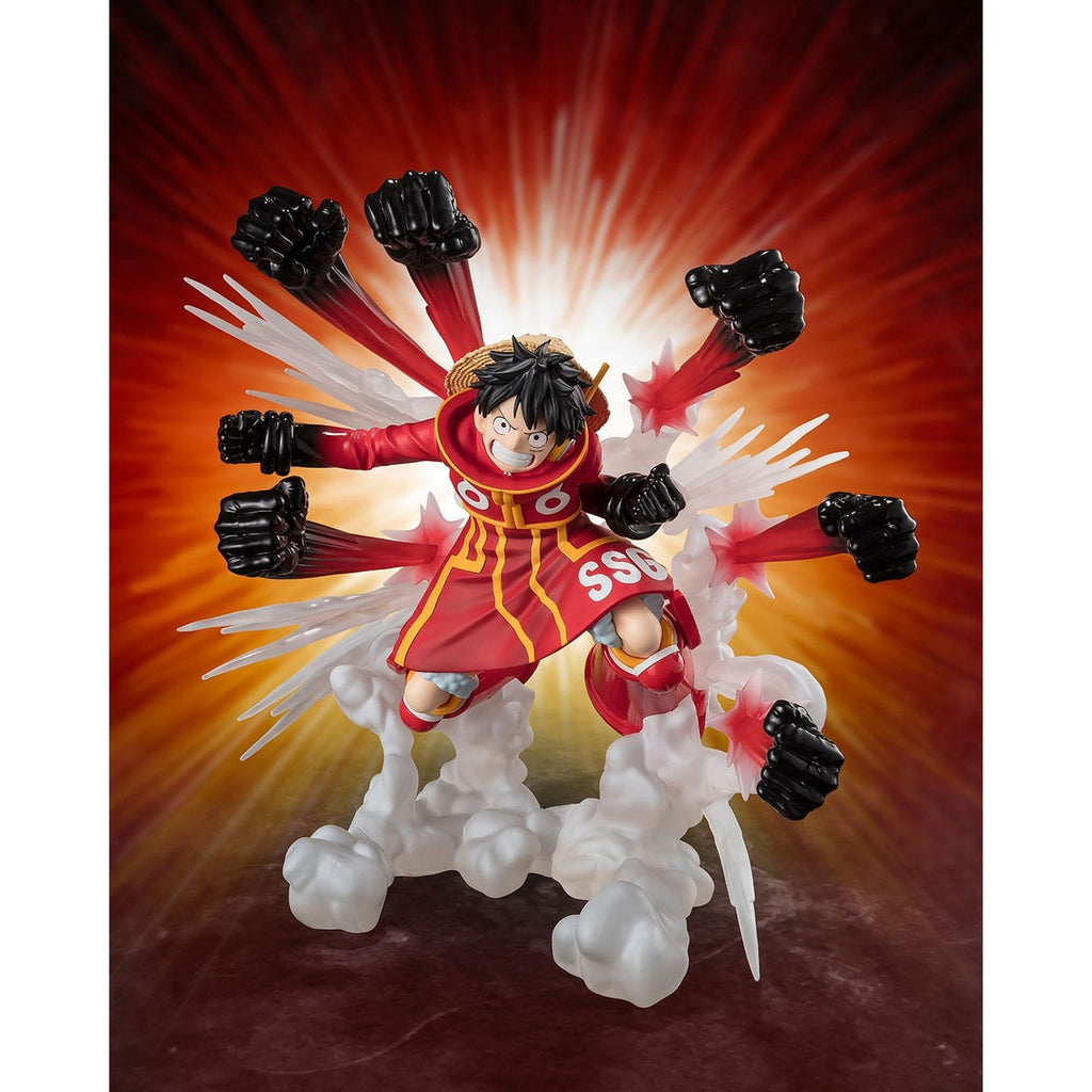 Product image One Piece - Monkey D. Luffy - Gum-Gum Hawk Gatling Figuarts ZERO Extra Battle Figure