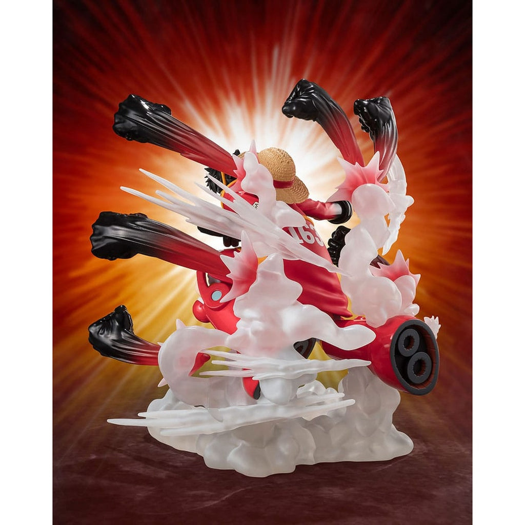 Product image One Piece - Monkey D. Luffy - Gum-Gum Hawk Gatling Figuarts ZERO Extra Battle Figure