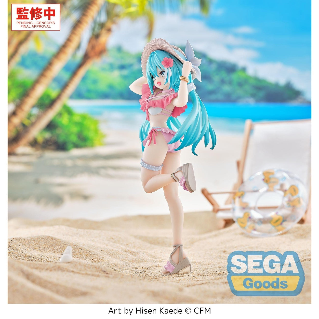 Zdjęcie produktu Hatsune Miku – Figurka Luminasta Sailor Character Vocal Series 01 Tropical Version