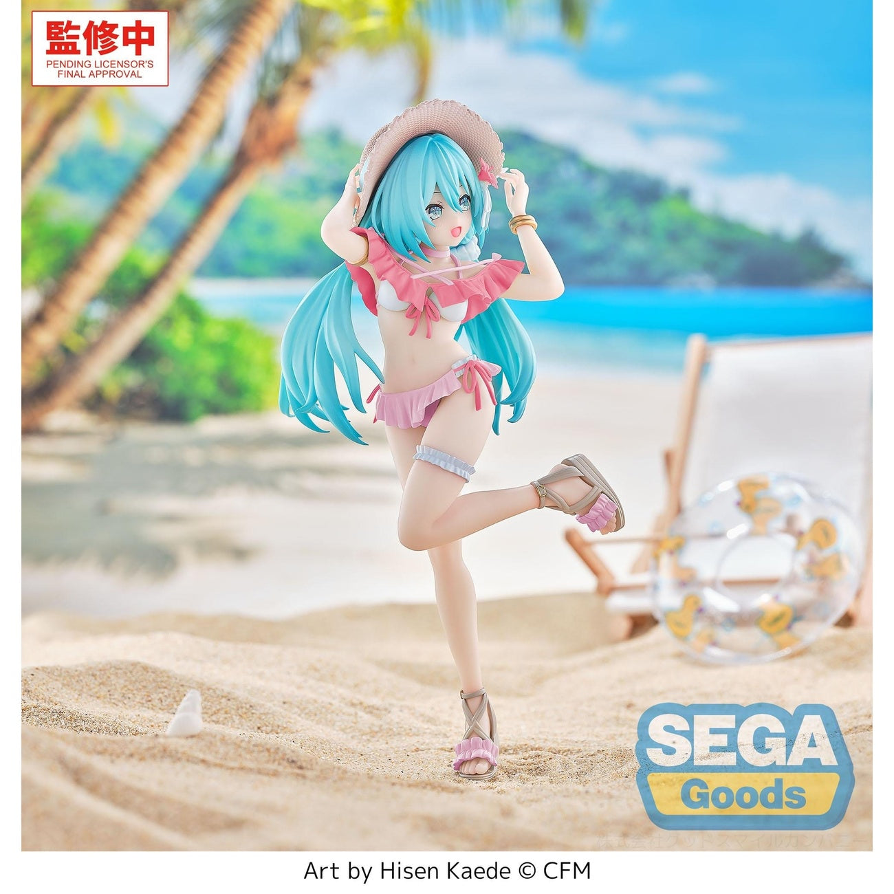 Zdjęcie produktu Hatsune Miku – Figurka Luminasta Sailor Character Vocal Series 01 Tropical Version