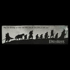 Product image The Lord of the Rings - The Fellowship of the Ring Leather Bookmark