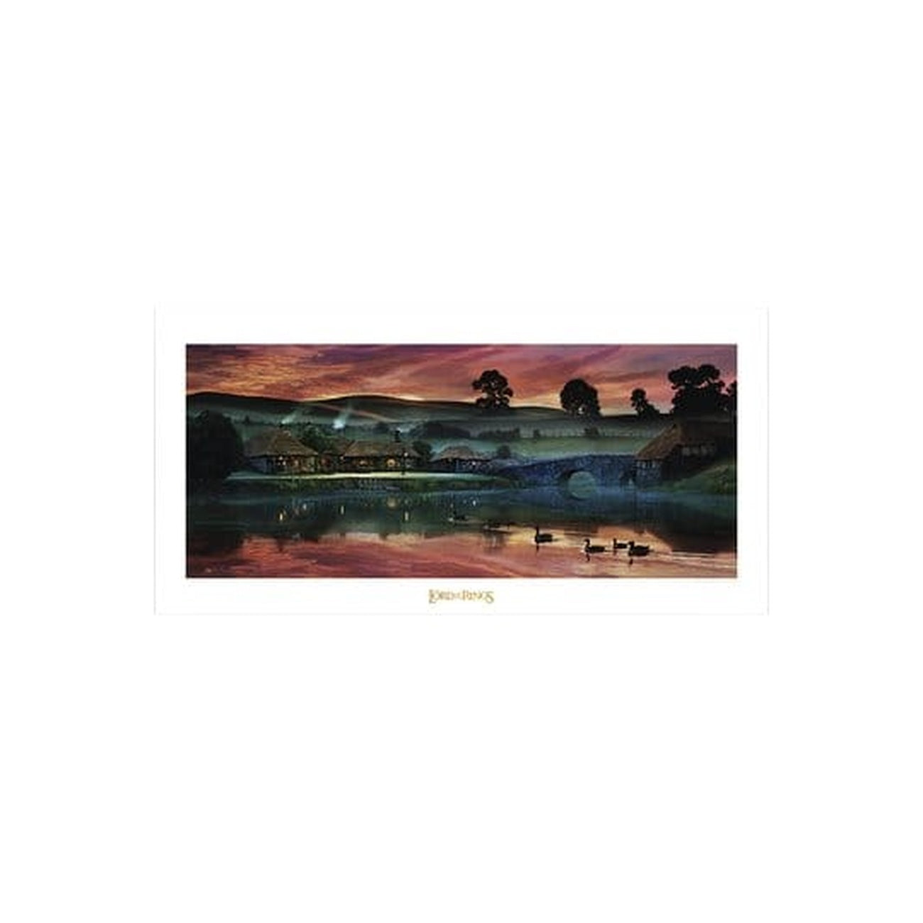 Product image The Lord of the Rings - The Green Dragon Inn Art Print