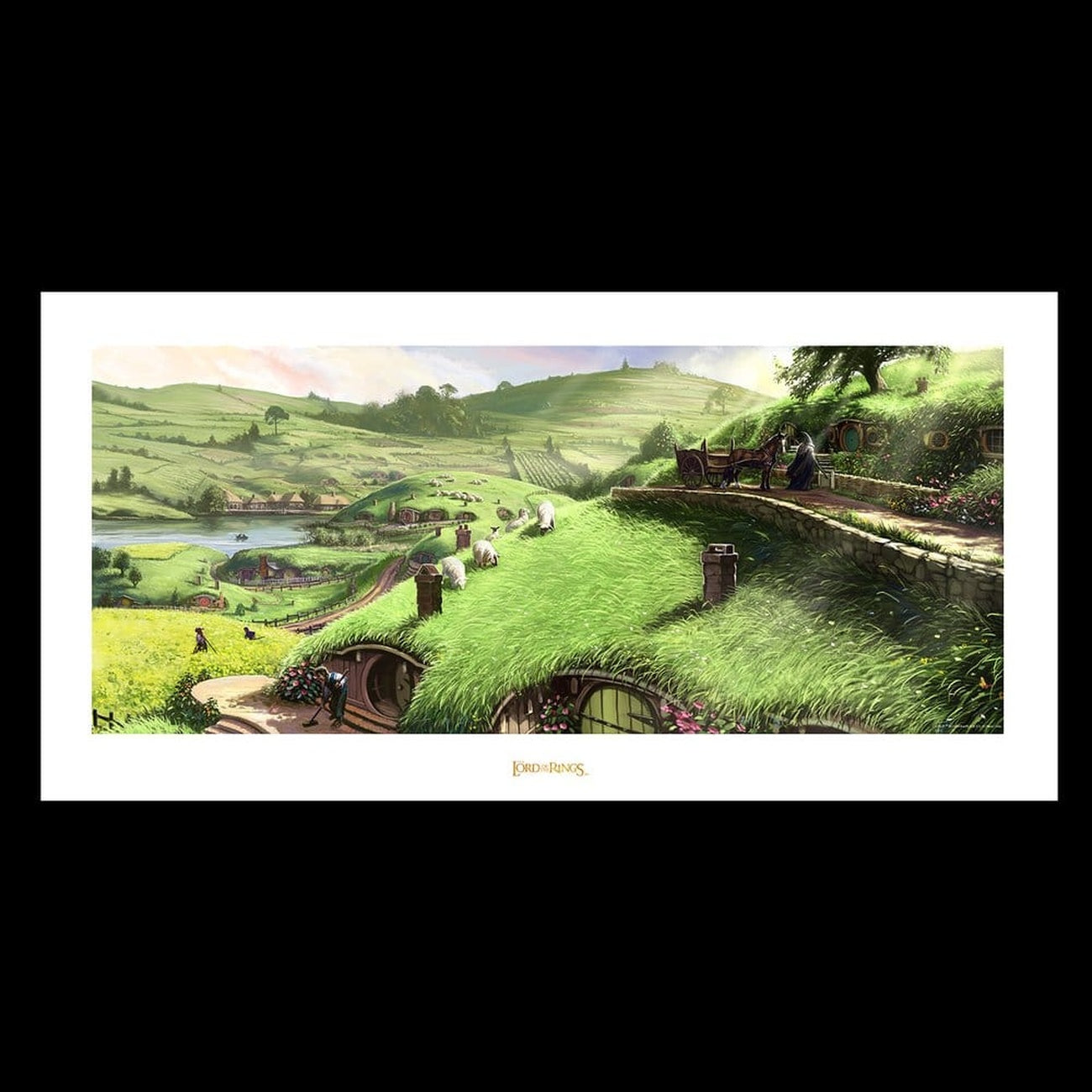Product image The Lord of the Rings - The Shire Art Print